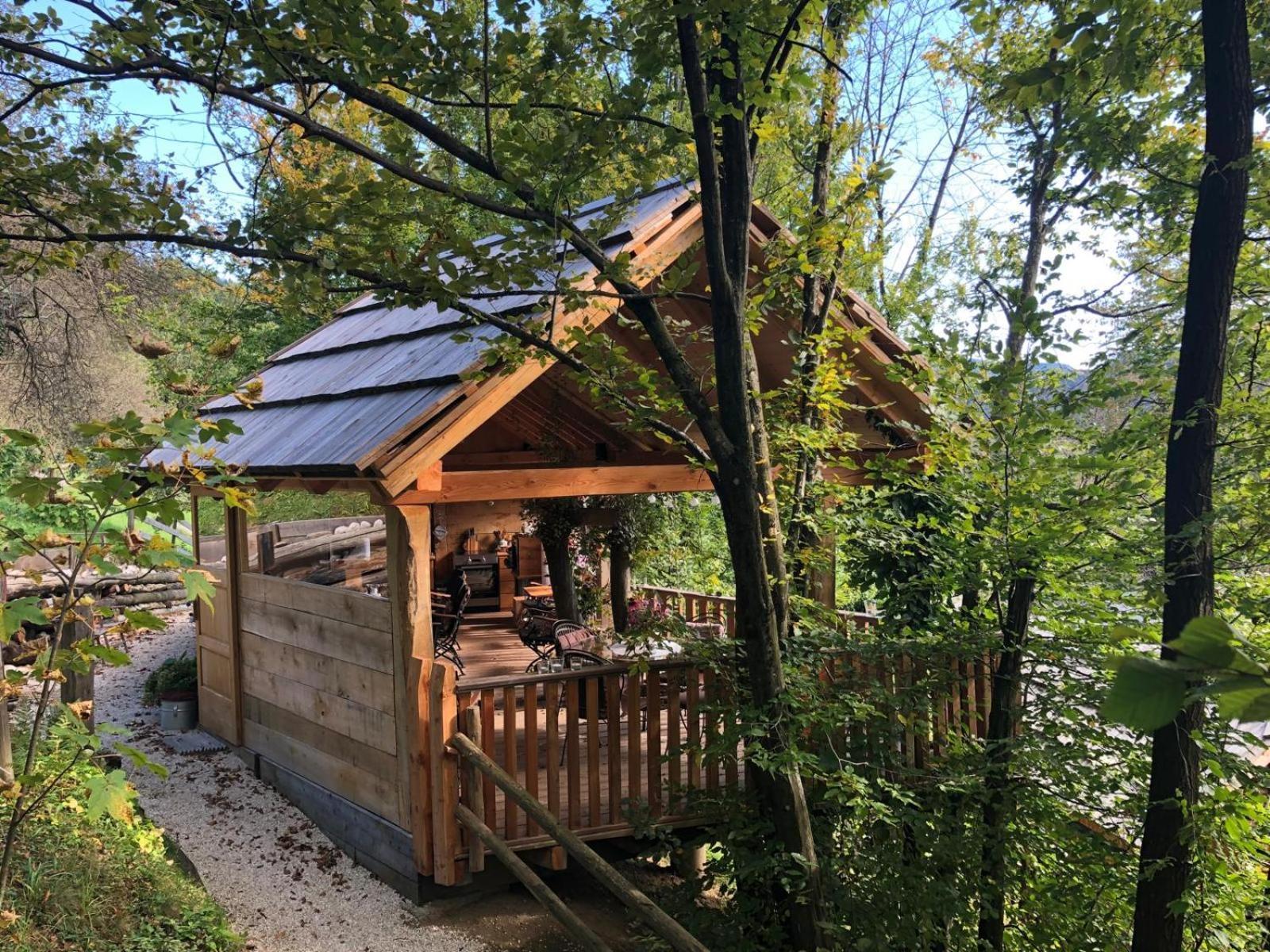 Hotel Glamping Savinja Ljubno Exteriér fotografie